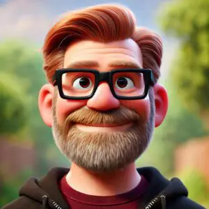 AI generated image of Andy Hunt