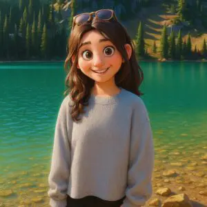 An AI generated image of Alyssa Starr