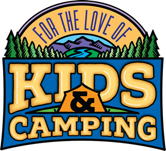For The Love Of Kids And Camping Logo
