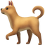 Emoji of a dog
