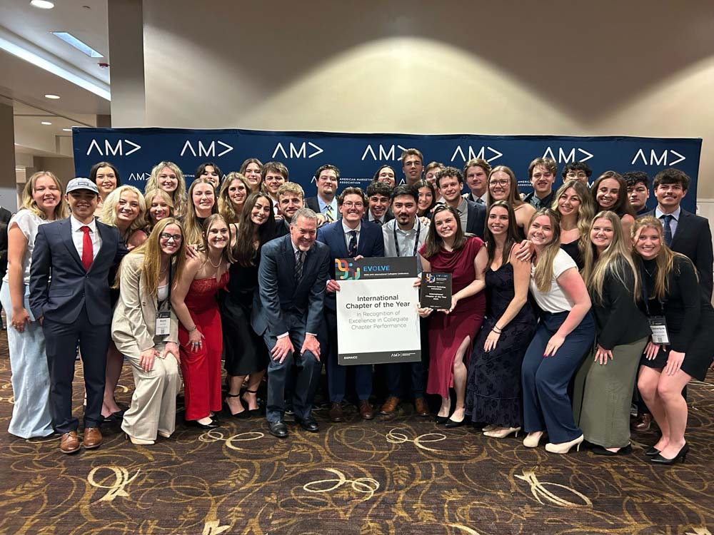 AMA_Montana-State Group photo of the Montana State chapter of the American Marketing Association
