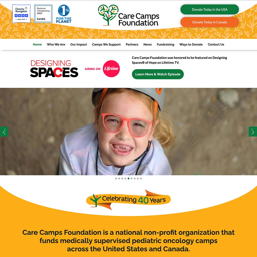 Website screenshot - KOA.com